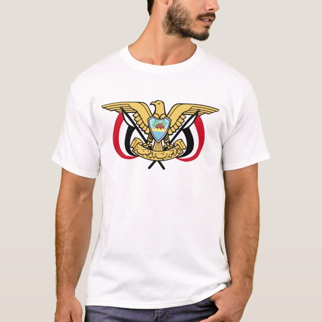 Camiseta Emblema nacional de Yemen (Anverso)