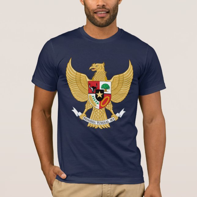 Camiseta Emblema nacional indonesio T-Shirt (Anverso)