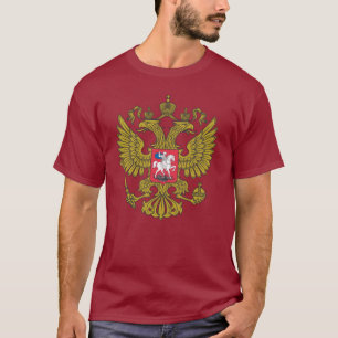 Camiseta emblema nacional ruso