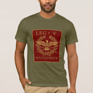 Camiseta Emblema romano de la Legio V Macedónica