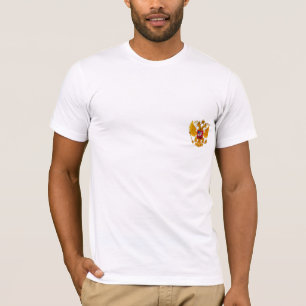 Camiseta emblema ruso