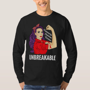 Camiseta Embolismo pulmonar Sensibilización Fuerte Apoyo gu