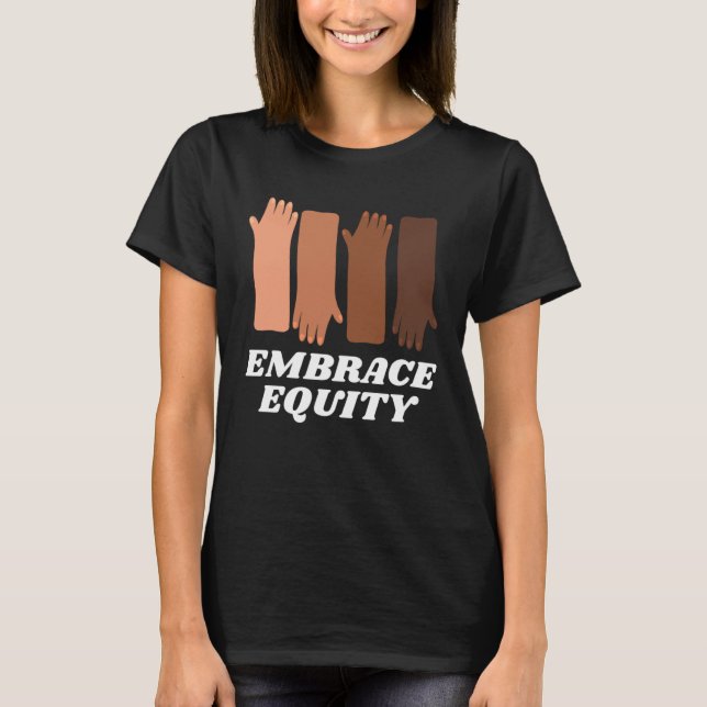 Camiseta Embrace Equity Happy International Women s Day Cha (Anverso)