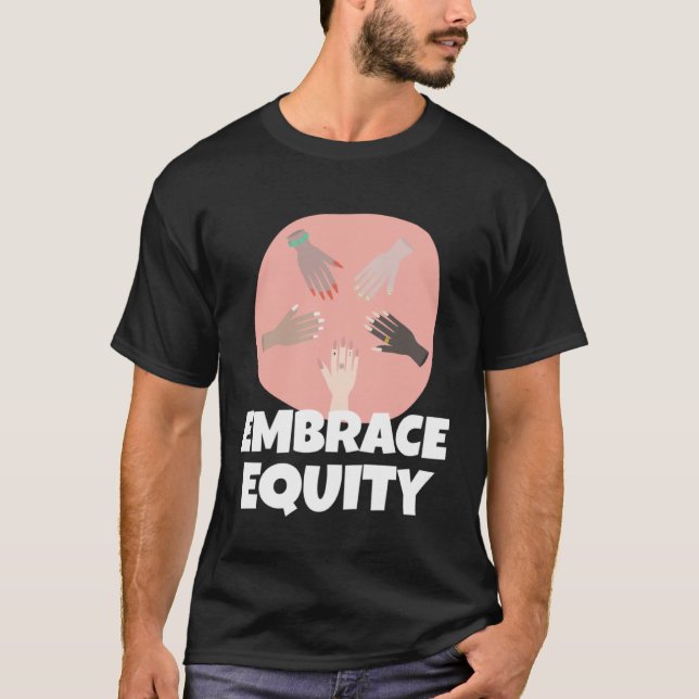 Camiseta Embrace Equity Happy International Women s Day Cha (Anverso)