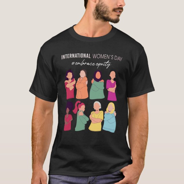 Camiseta Embrace Equity International Womens Day 2023 For W (Anverso)
