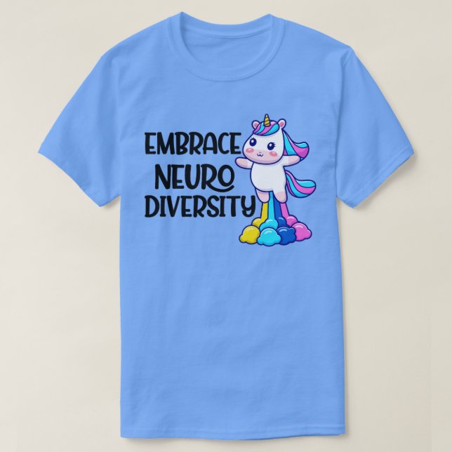 Camiseta embrace neurodiversity14 (Diseño del anverso)
