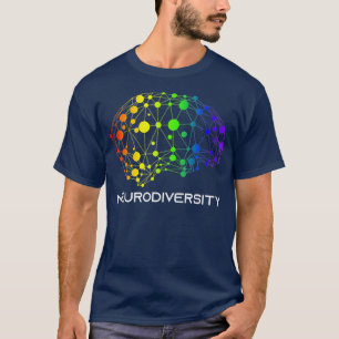 Camiseta Embrace Neurodiversity Autism ADHD ASD Brain Srews