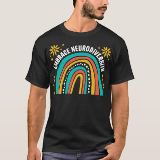 Camiseta Embrace Neurodiversity Autism Awareness Brain Embr