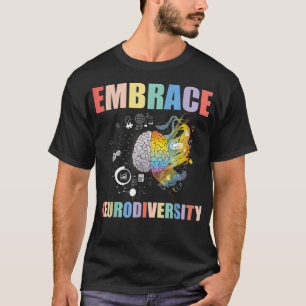 Camiseta Embrace Neurodiversity Autism Mom Mental Health AD