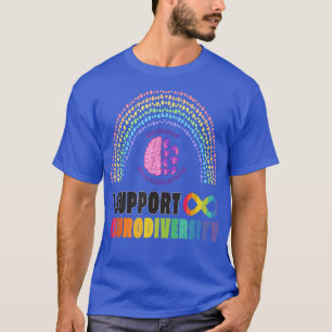 Camiseta Embrace Neurodiversity Autism Spectrum ADHD ASD Ra
