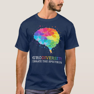Camiseta Embrace Neurodiversity Celebrate the Spectrum