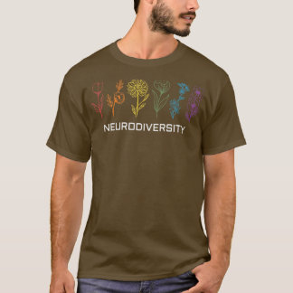 Camiseta Embrace Neurodiversity Flower Tee