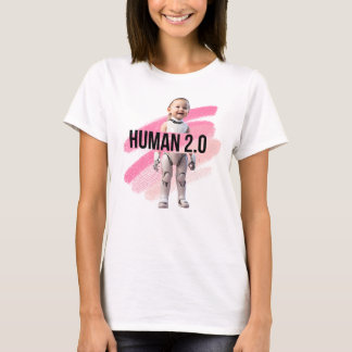 Camiseta Embrace the Future with Human 2.0 T-Shirt