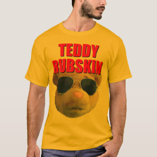 Camiseta embriagadora del peluche de oro