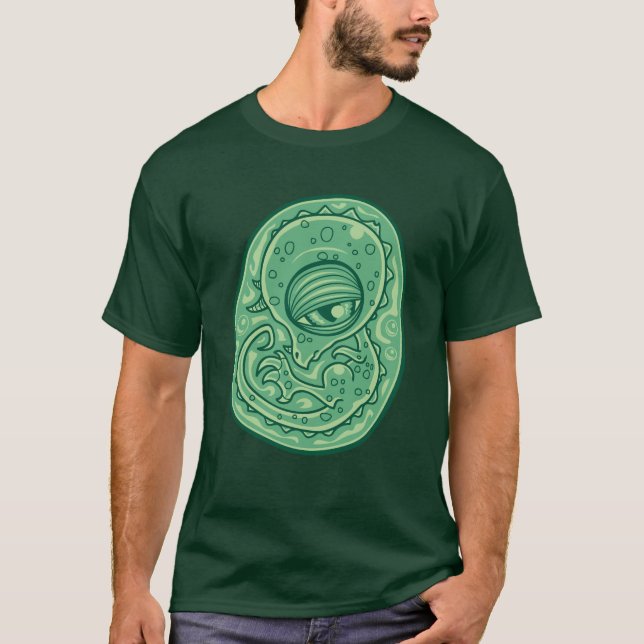 Camiseta Embrión del dinosaurio del bebé (Anverso)