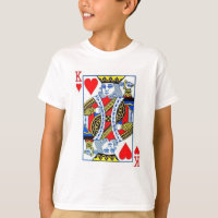 Embroma a rey Of Heart T-Shirt