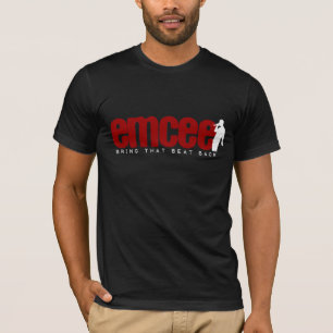 Camiseta Emcee (bujía métrica) - rojo