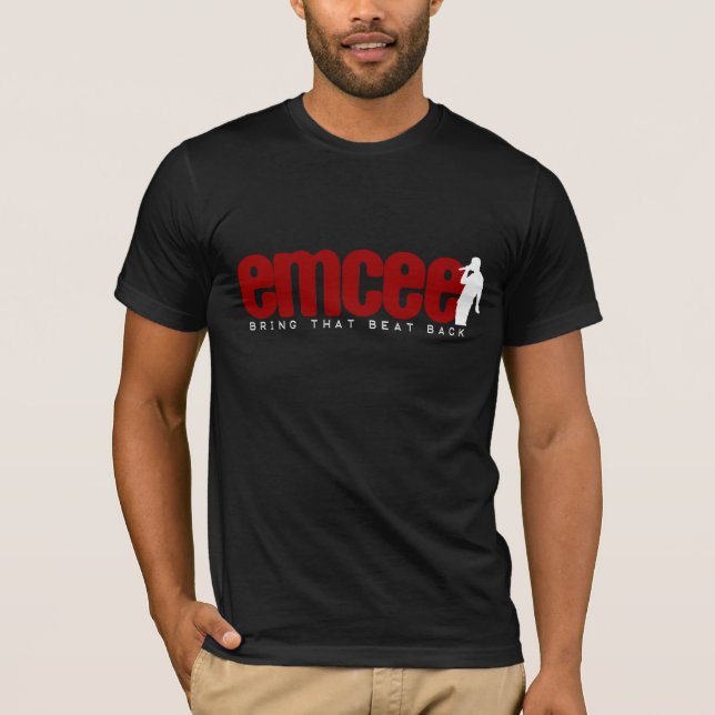 Camiseta Emcee (bujía métrica) - rojo (Anverso)