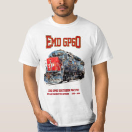Camiseta EMD GP60 Locomotora Diesel del Pacífico Sur