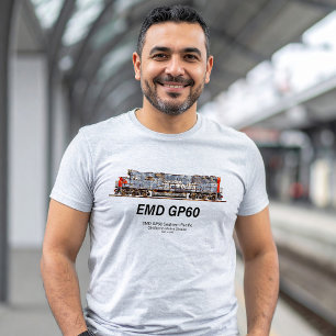 Camiseta EMD GP60 Locomotora Diesel del Pacífico Sur