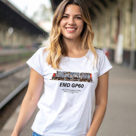 Camiseta EMD GP60 Locomotora Diesel del Pacífico Sur