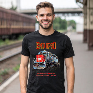 Camiseta EMD GP60 Locomotora Diesel del Pacífico Sur