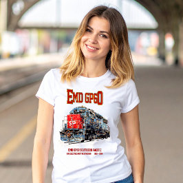 Camiseta EMD GP60 Locomotora Diesel del Pacífico Sur