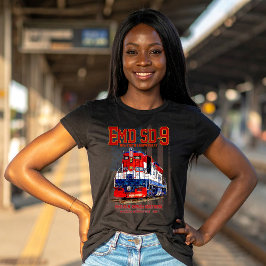 Camiseta EMD SD-9 Locomotive USA 250th Anniversary Livery