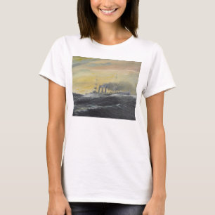Camiseta Emden monta el Océano Índico 1914 2011 de las