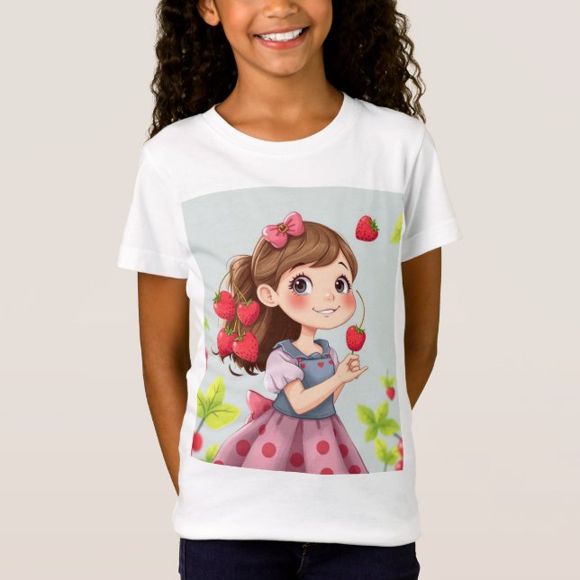 Camiseta Emely – Die Erdbeerprinzessin (Anverso)