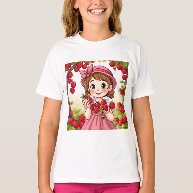 Camiseta Emely – Die Erdbeerprinzessin (Anverso)