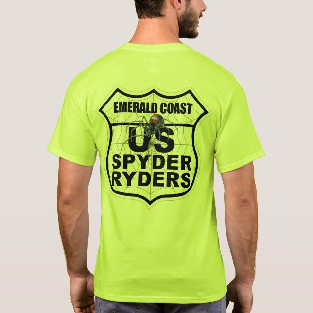 Camiseta Emerald Coast Chapter - Logo Pocket Trans (Reverso)