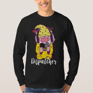 Camiseta Emerge Dispatcher Gnome Funny 911 Operator Dispatc