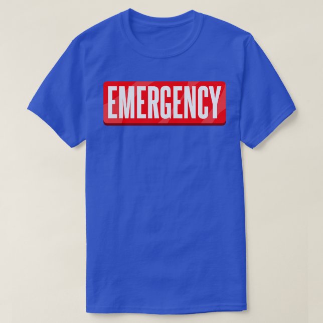Camiseta Emergencia (Diseño del anverso)