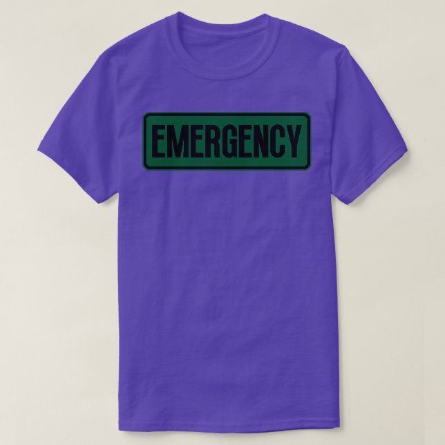 Camiseta Emergencia 5 (Diseño del anverso)