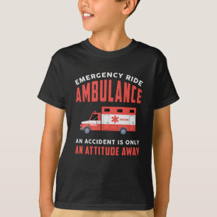 Camiseta Emergencia Ambulancia Emt Paramédico de Emergencia