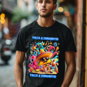 Camiseta Emergencia de Sombrero y gafas de sol