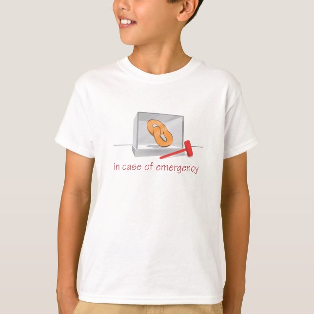 Camiseta Emergencia del pretzel (Anverso)