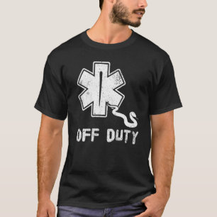 Camiseta Emergencia médica paramédica fuera de servicio Ret
