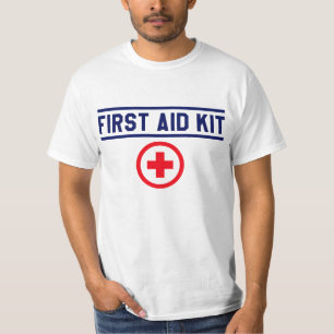 Camiseta emergencia paramédica de la banda del kit de prime