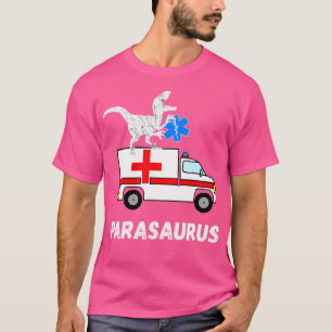 Camiseta Emergencia paramédica de rescate de dinosaurios pa