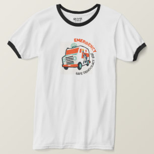 Camiseta ¡Emergencia! ¡Salvemos a la democracia! Ambulancia