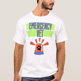 Camiseta Emergency Vet – Veterinary Emergency Design