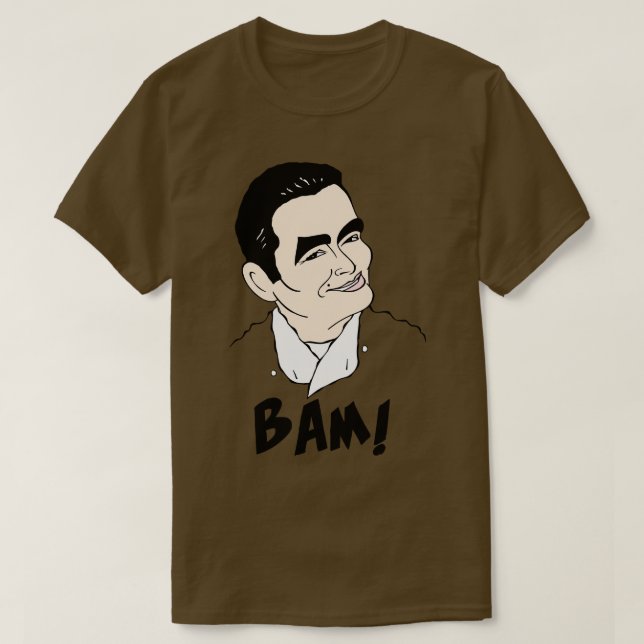 Camiseta EMERIL LAGASSE BAM FAN ART TShirt (Diseño del anverso)