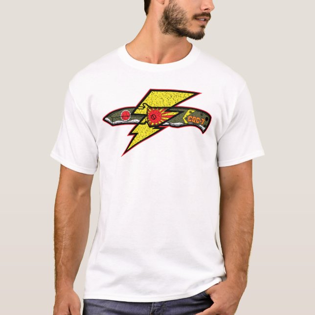 Camiseta Emerson Knives CQC-7 Kamikaze Zero  (Anverso)
