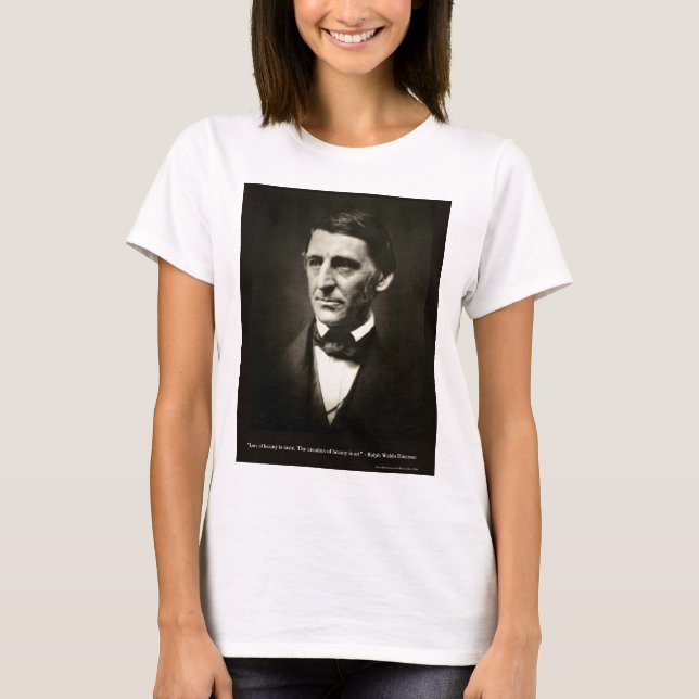 Camiseta Emerson Love Of Beauty Es Taste Love Quote Gifts (Anverso)