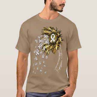 Camiseta Emfisema Sensibilización sobre el girasol nadie lu