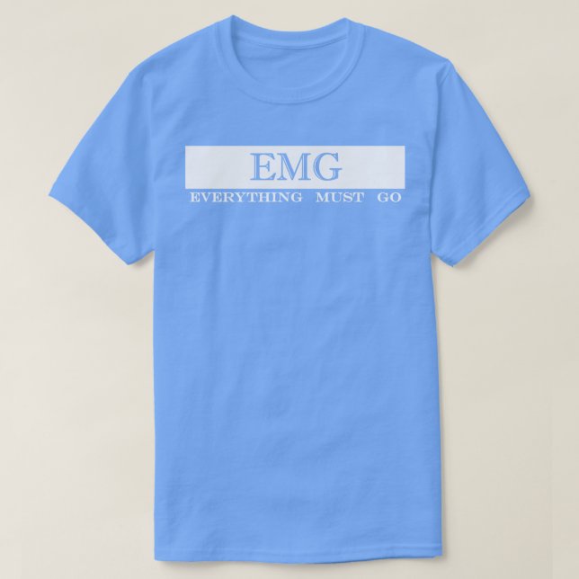 Camiseta emg todo debe ir (Diseño del anverso)