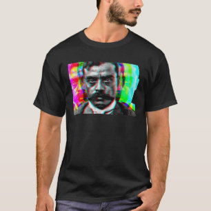 Camiseta Emiliano Zapata Bandera Mexicana La Revolución Mex