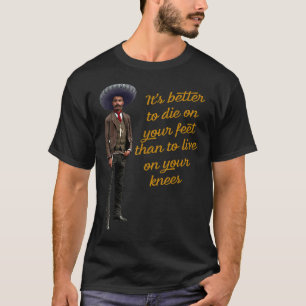 Camiseta Emiliano Zapata Bandera Mexicana La Revolución Mex